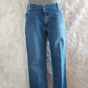 Harley Davidson Men's Blue Straight Leg Denim Motorcycle Jeans 33 x 29